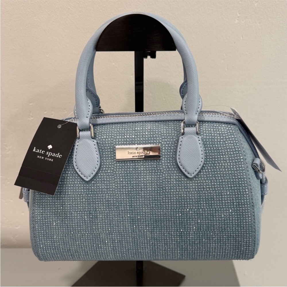 OBO~ NWT Kate Spade Denim and Crystal Bag